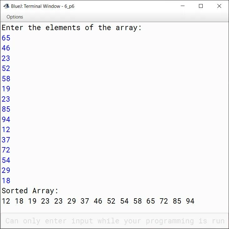 81 Write A Java Program To Sort The Numeric Array Using Merge Sorting