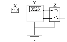 The diagram shows wiring in a meter room of a building. ICSE 2025 Physics Solved Question Paper.