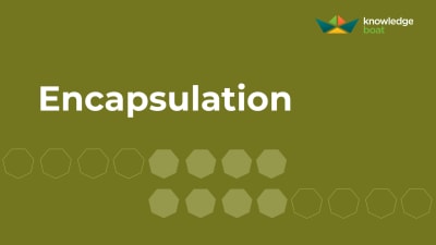 Encapsulation | Video Tutorials for ICSE Computer Applications with ...
