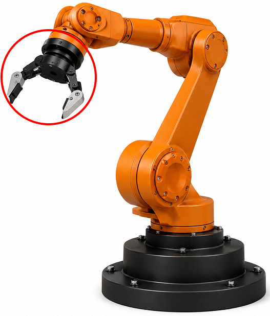 Which of the following components of a robot is depicted in this image. Robot as a System, APC ICSE Robotics & Artificial Intelligence Solutions Class 9.