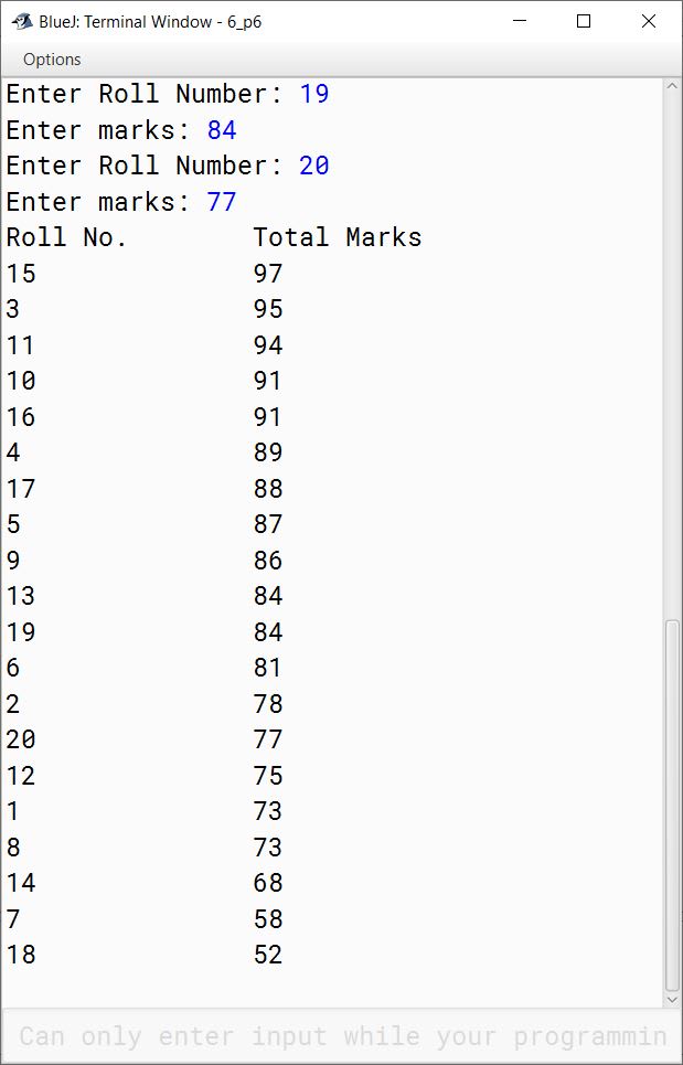 write-a-program-to-input-and-store-roll-number-and-total-knowledgeboat