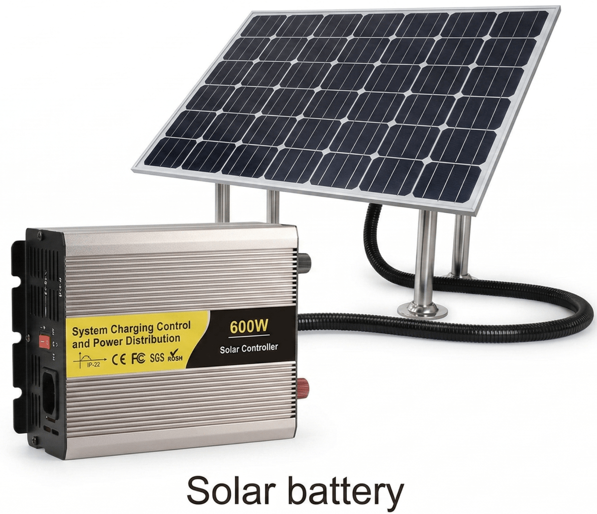 Increasing population would need more and more energy. So various new sources of energy, like solar energy, tidal energy and wind energy are being used to cope with the rising energy demands. The figure given below shows a solar battery which can be used to produce energy for big buildings like schools, hospitals, etc. The Reproductive System, Concise Biology Solutions ICSE Class 10.