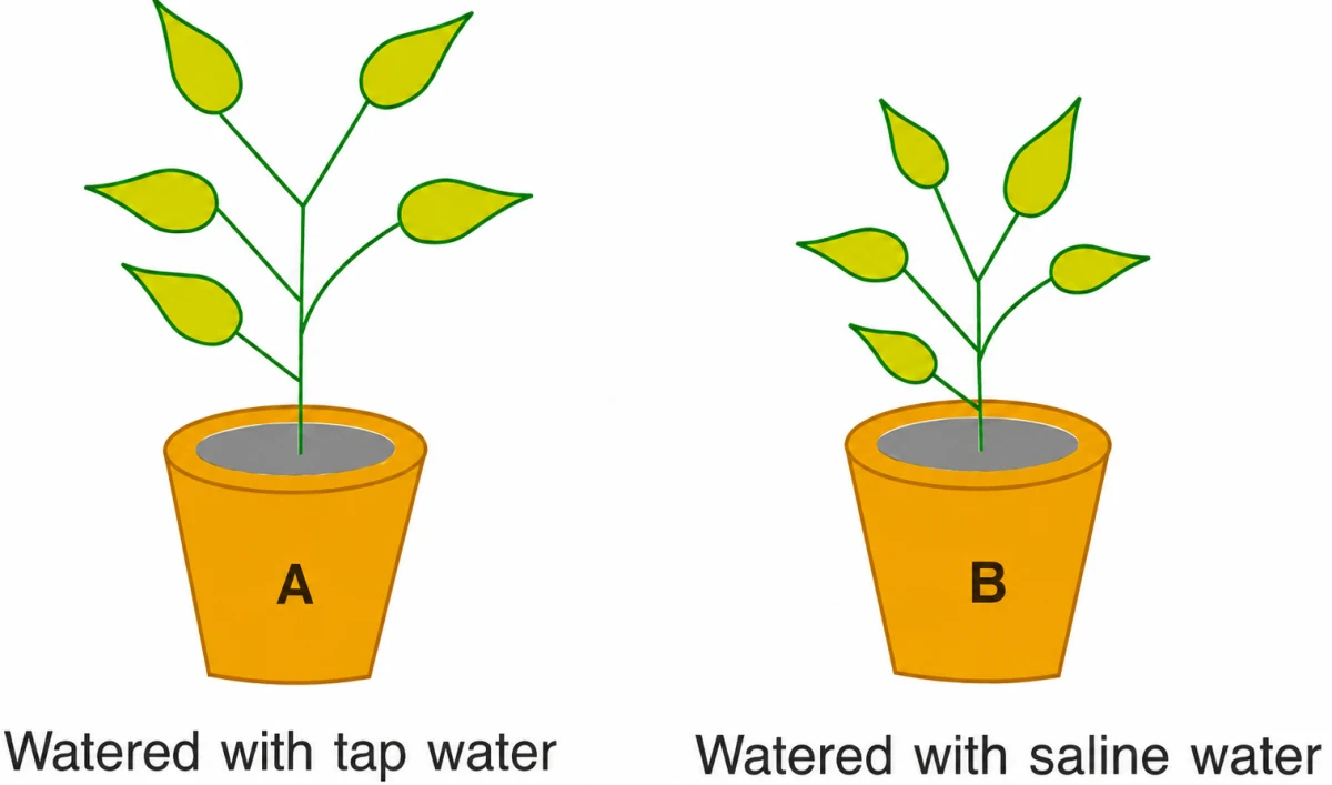Placeholder for the Plant A and Plant B saline-water experiment