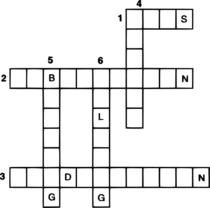 Placeholder for the Matter crossword puzzle