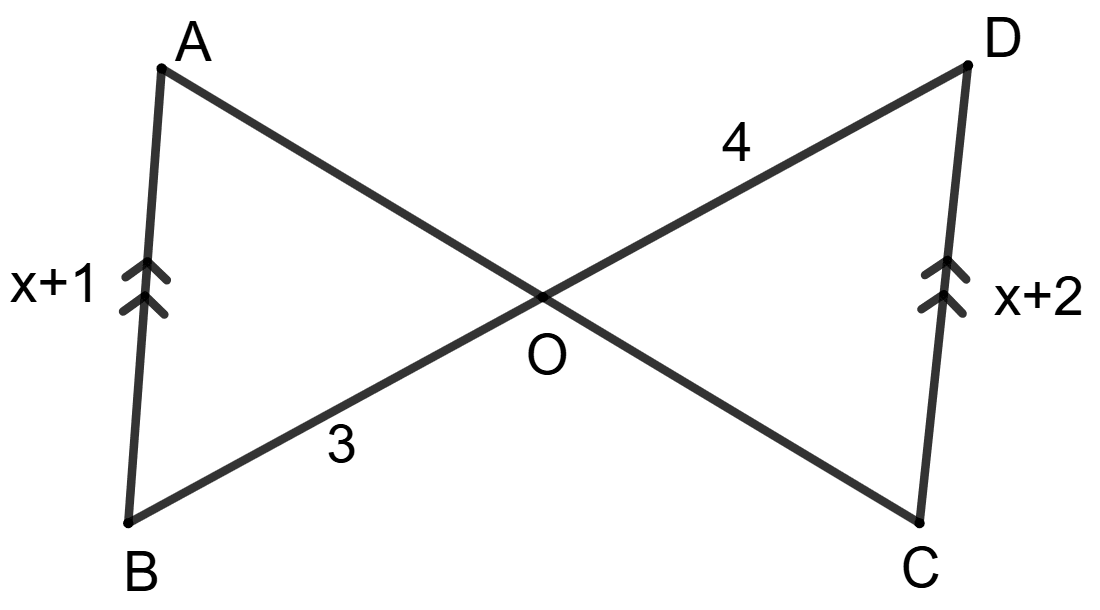The value of x is 2, 3, 1, none of these. Concise Mathematics Solutions ICSE Class 10.