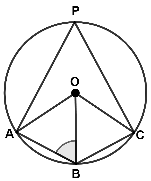 In the given figure, AB is the side of regular pentagon and BC is the side of regular hexagon. Angle BAC is : Circles, Concise Mathematics Solutions ICSE Class 10.