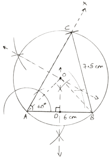 Using ruler and compasses only. Constructions, Concise Mathematics Solutions ICSE Class 10.