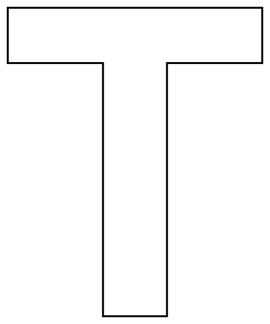 For the figure, given below, draw the line(s) of symmetry, | KnowledgeBoat