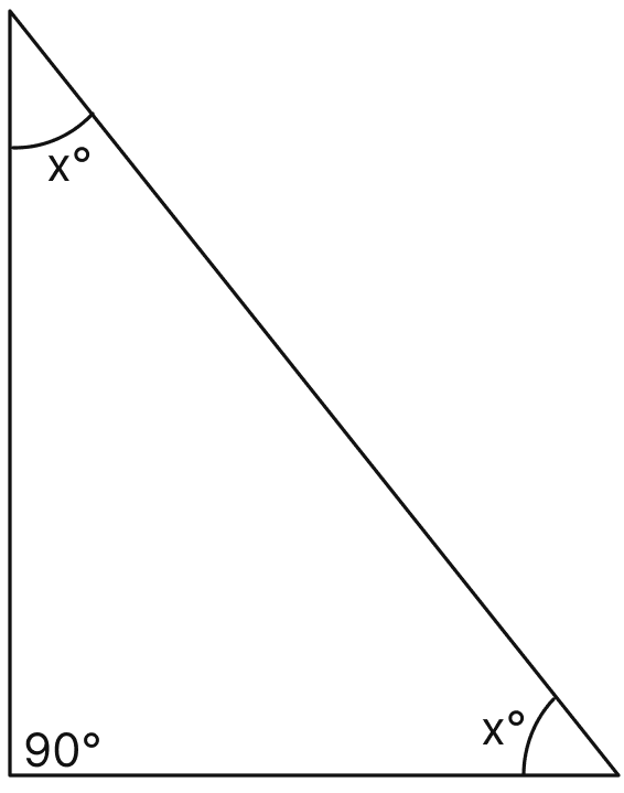 Find the unknown marked angles in the given figure:. Triangles, Mathematics Solutions ICSE Class 7.