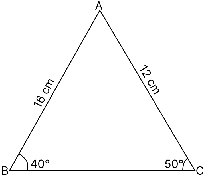 Length of BC is:. Pythagoras Theorem, Mathematics Solutions ICSE Class 7.