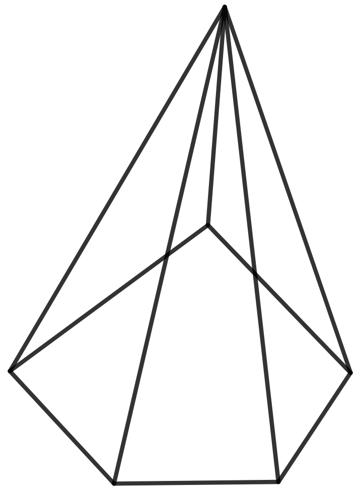 Draw two nets for the following polyhedron : Representing 3-D in 2-D, Concise Mathematics Solutions ICSE Class 8.