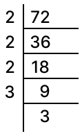 The smallest number by which 72 must be multiplied to obtain a perfect cube is: Cubes and Cube Roots, Concise Mathematics Solutions ICSE Class 8.