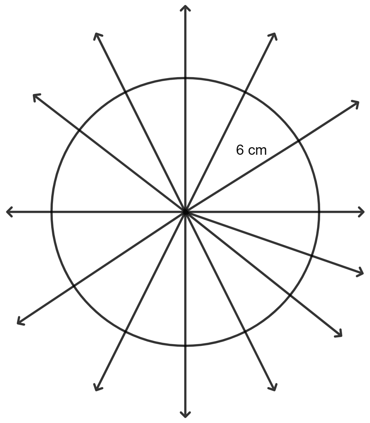 The number of lines(s) of symmetry which a circle of radius 6 cm has: Symmetry, Concise Mathematics Solutions ICSE Class 8.