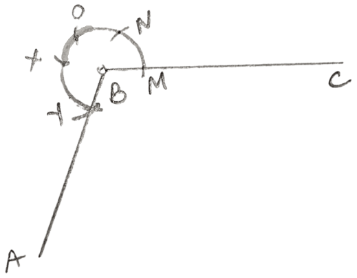 Given below are the angles x, y and z. Constructions, Concise Mathematics Solutions ICSE Class 8.