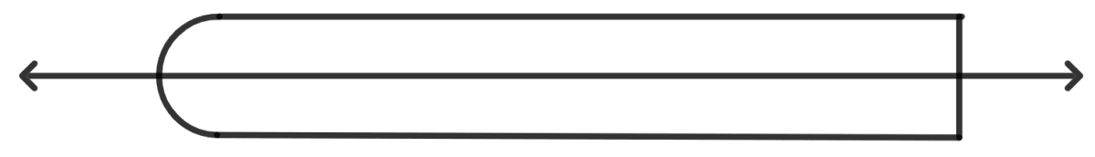 The figure has one line of symmetry. Symmetry, Concise Mathematics Solutions ICSE Class 8.