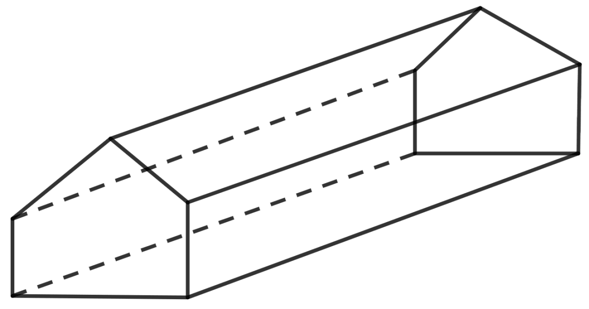 Verify Euler's formula for the following three dimensional figures : Representing 3-D in 2-D, Concise Mathematics Solutions ICSE Class 8.