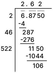 Find the square root of 6(7/8) correct to two decimal places. Squares and Square Roots, Concise Mathematics Solutions ICSE Class 8.