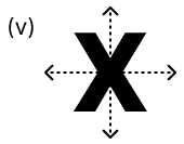 Draw lines(s) of symmetry for each of the following letters : Symmetry, Concise Mathematics Solutions ICSE Class 8.