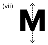 Draw lines(s) of symmetry for each of the following letters : Symmetry, Concise Mathematics Solutions ICSE Class 8.