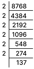 Find the smallest number by which 8768 must be divided so that the quotient is a perfect cube. Cubes and Cube Roots, Concise Mathematics Solutions ICSE Class 8.