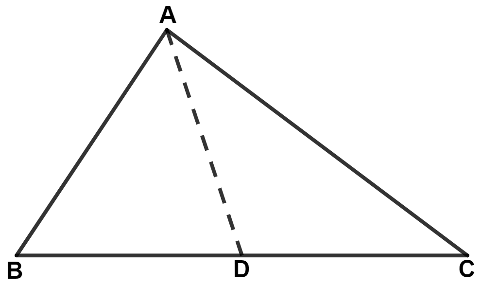 In the given figure, BD : DC = 3 : 5, then area of △ ABD : area of △ ACD is : Area Theorems, Concise Mathematics Solutions ICSE Class 9.