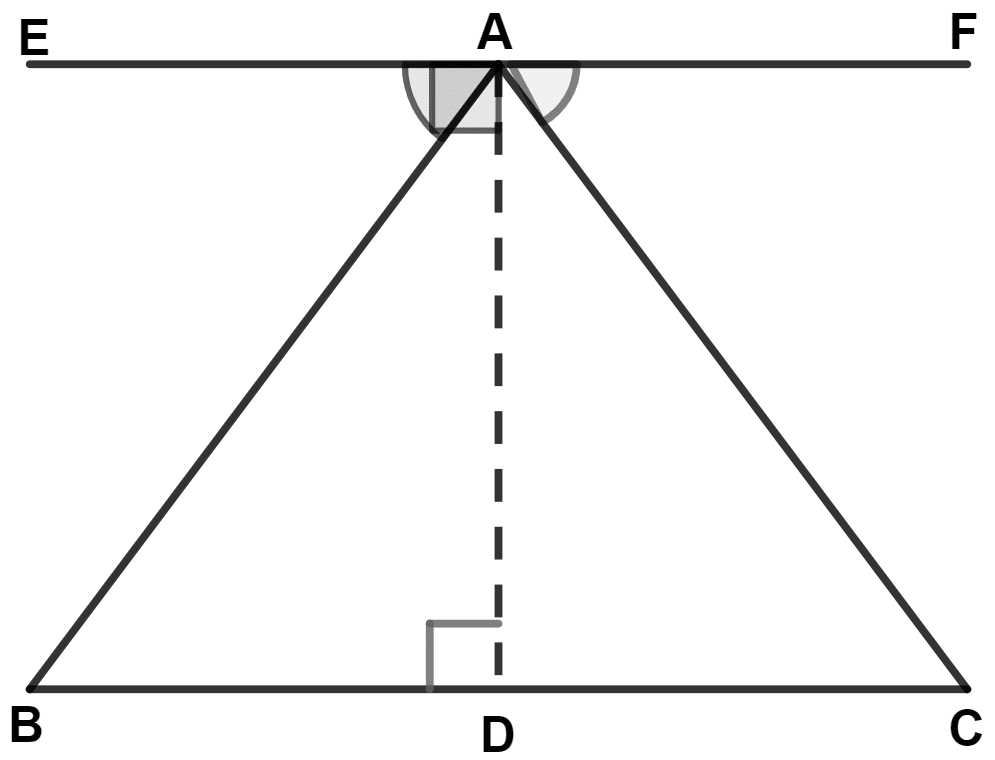 Which of the following is true for the given figure : Triangles, Concise Mathematics Solutions ICSE Class 9.
