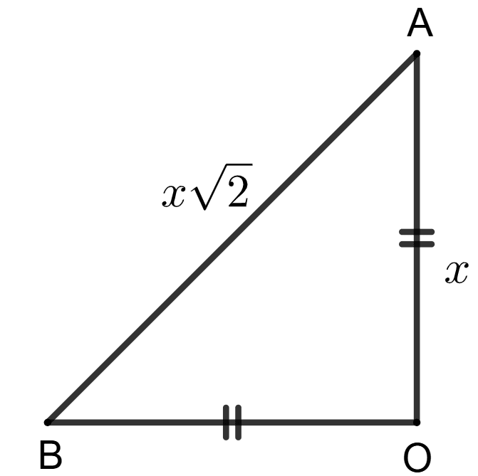 Angle AOB is. Pythagoras Theorem, Concise Mathematics Solutions ICSE Class 9.