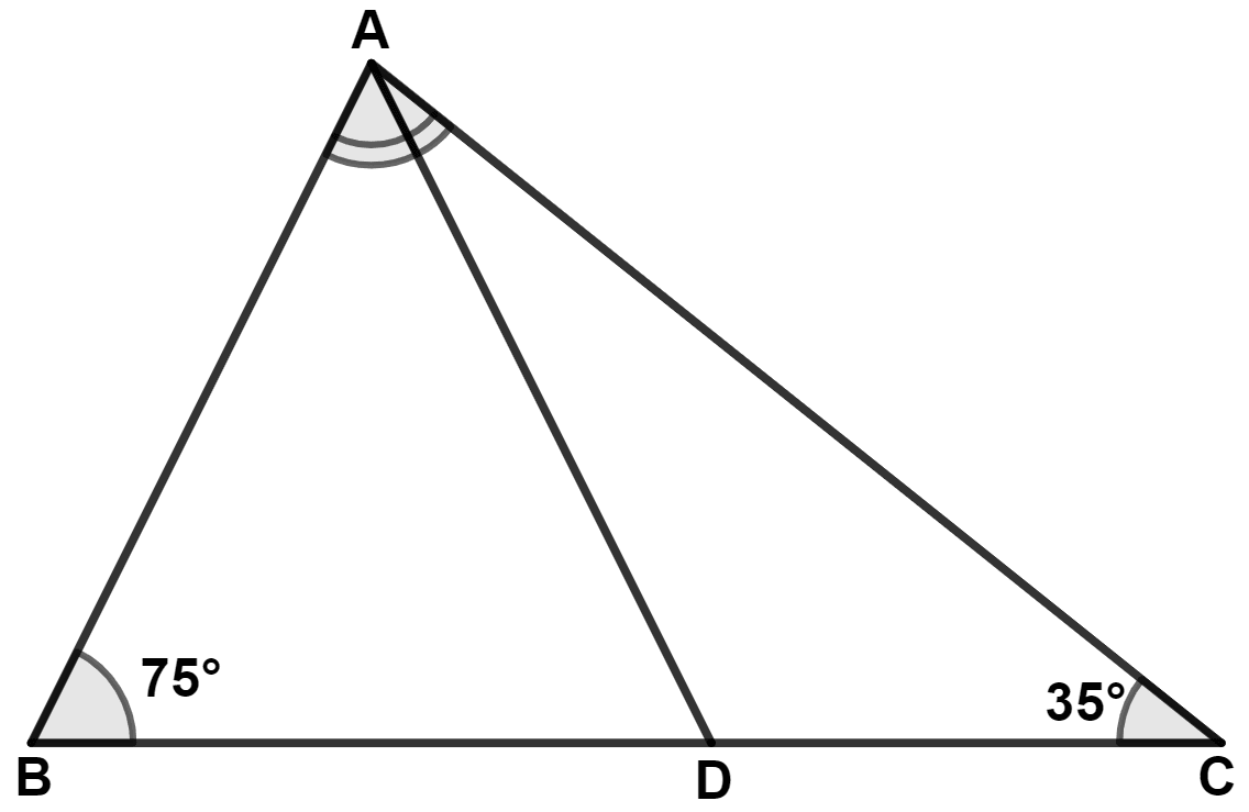 In the given figure, we find : Inequalities, Concise Mathematics Solutions ICSE Class 9.