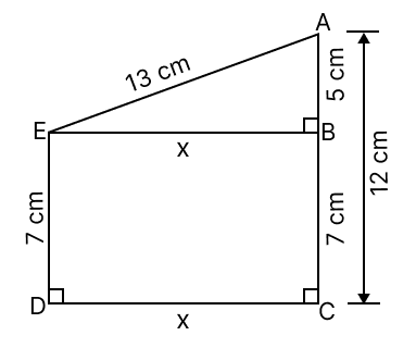 If BC = 14 cm, AB = 14 x 4 cm. Area and Perimeter of Plane, Concise Mathematics Solutions ICSE Class 9.