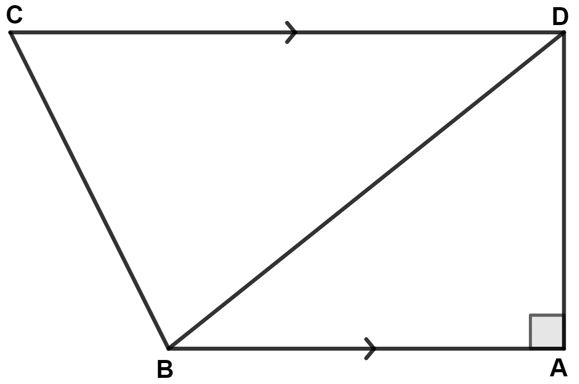 In the given figure, AB // CD, AB = 7 cm, BD = 25 cm and CD = 17 cm; find the length of side BC. Pythagoras Theorem, Concise Mathematics Solutions ICSE Class 9.