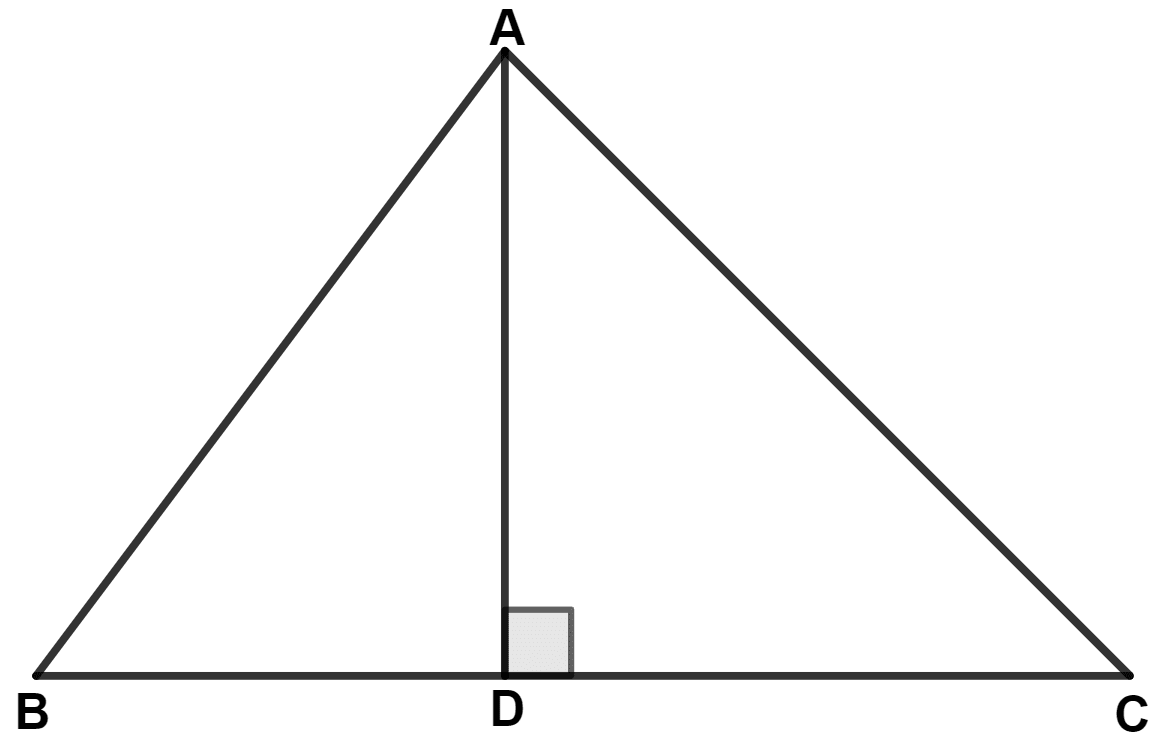 From the following figure; prove that : Inequalities, Concise Mathematics Solutions ICSE Class 9.