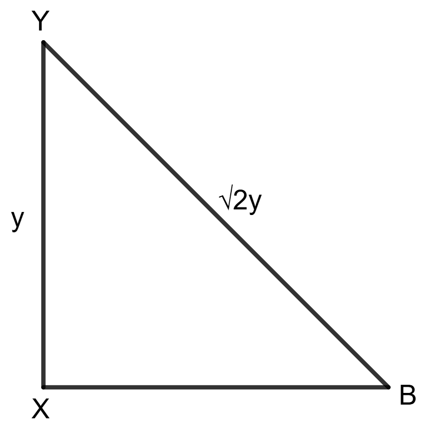Here angles A and B are from different right triangles. Trigonometrical Ratios, Concise Mathematics Solutions ICSE Class 9.