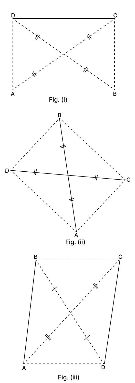 Gita was feeling hungry and so she thought to eat something. She looked into the refrigerator and found some bread and cheese. She decided to make cheese sandwiches. She cut the piece of bread diagonally and found that it forms a right-angled triangle with sides containing the right angle are 4 cm. Pythagoras Theorem, Concise Mathematics Solutions ICSE Class 9.