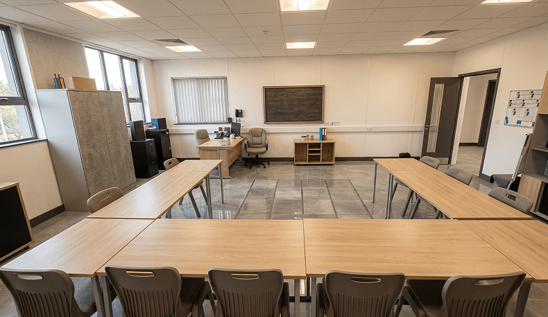 The school administration planned to renovate the common room and asked Rohan to calculate its dimensions so that the new furniture could be arranged properly. The common room is cuboidal in shape. Simultaneous (Linear) Equations [Including Problems], Concise Mathematics Solutions ICSE Class 9.