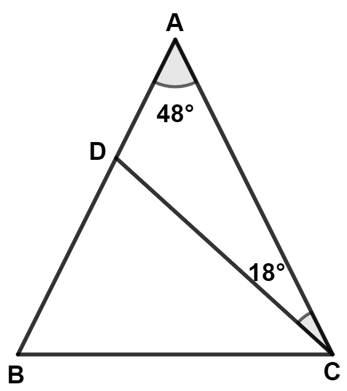 In the figure alongside. Isosceles Triangles, Concise Mathematics Solutions ICSE Class 9.