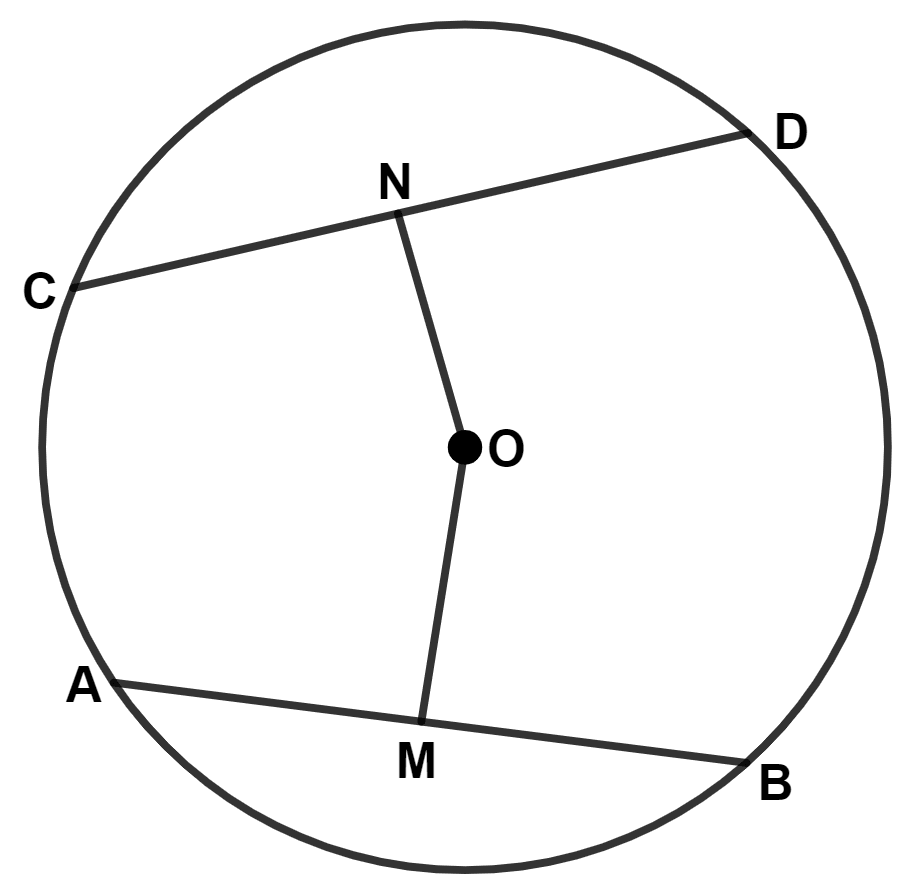 In The Given Figure O Is The Center Of The Circle Ab And Knowledgeboat In The Given Figure O Is The Center Of The Circle Ab And Knowledgeboat