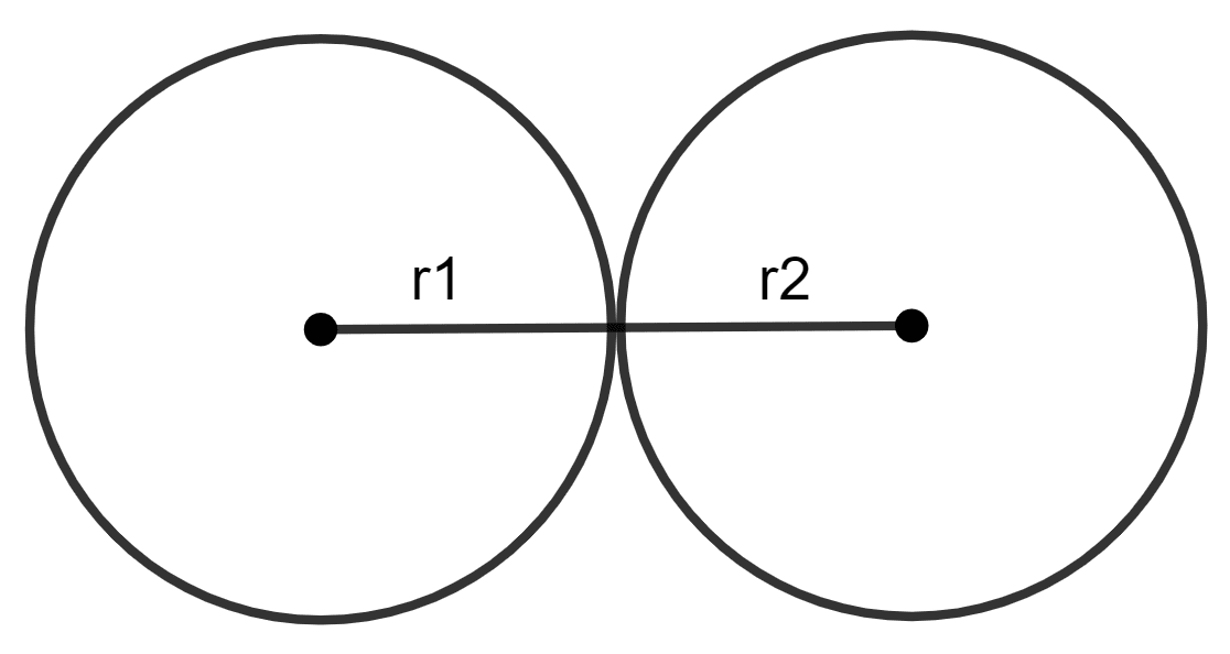 Two circles touch externally. The sum of their areas is 130π sq. cm and the distance between their centres is 14 cm. Find the radii of the circles. Area and Perimeter of Plane Figures, Concise Mathematics Solutions ICSE Class 9.