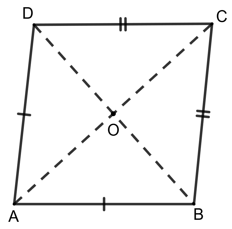 In quadrilateral ABCD, AB = AD and CB = CD. Prove that AC is perpendicular bisector of BD. Triangles, Concise Mathematics Solutions ICSE Class 9.