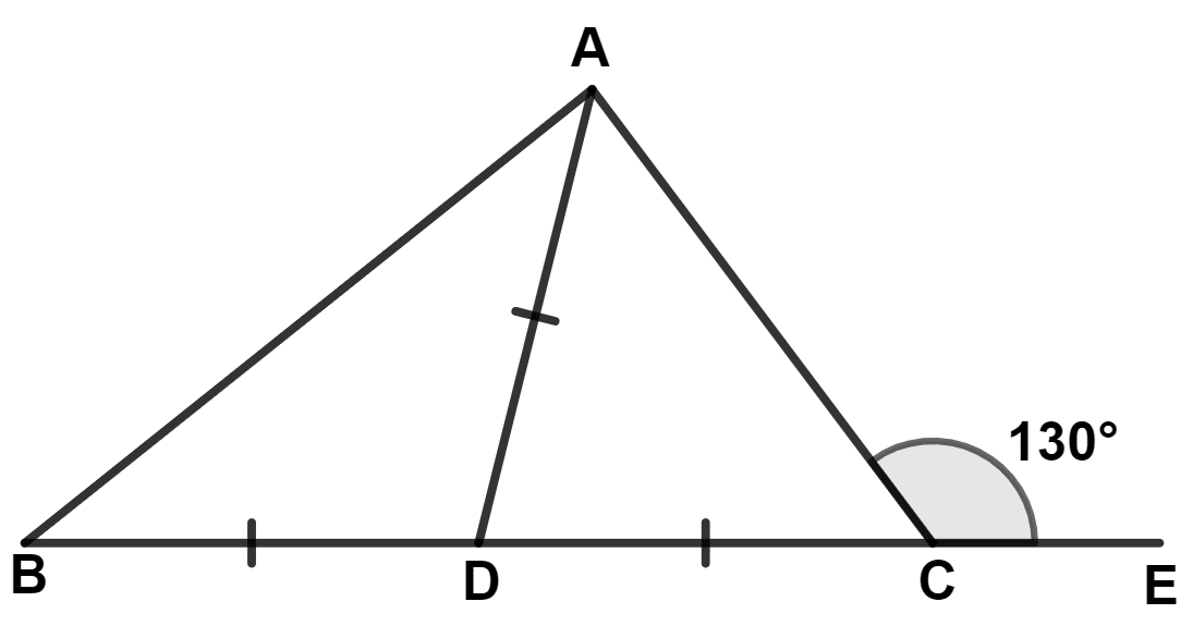 Calculate : Isosceles Triangles, Concise Mathematics Solutions ICSE Class 9.