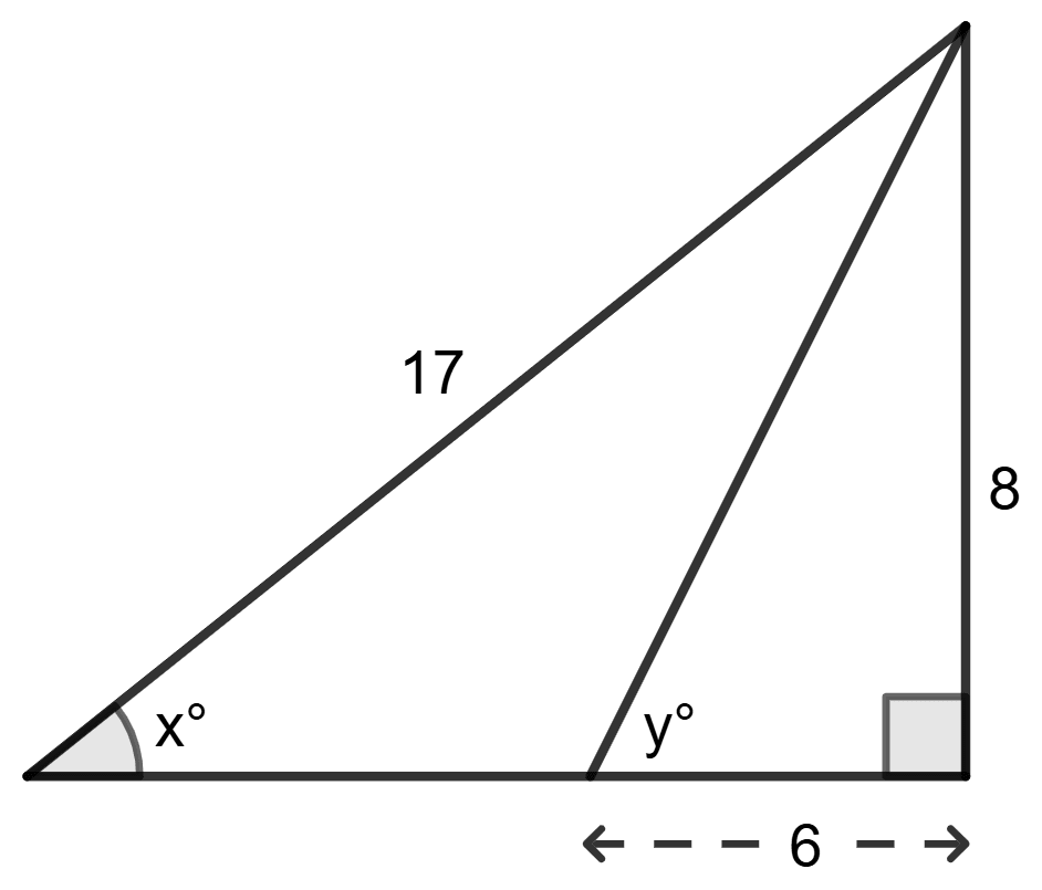 Use the given figure to find : Trigonometrical Ratios, Concise Mathematics Solutions ICSE Class 9.