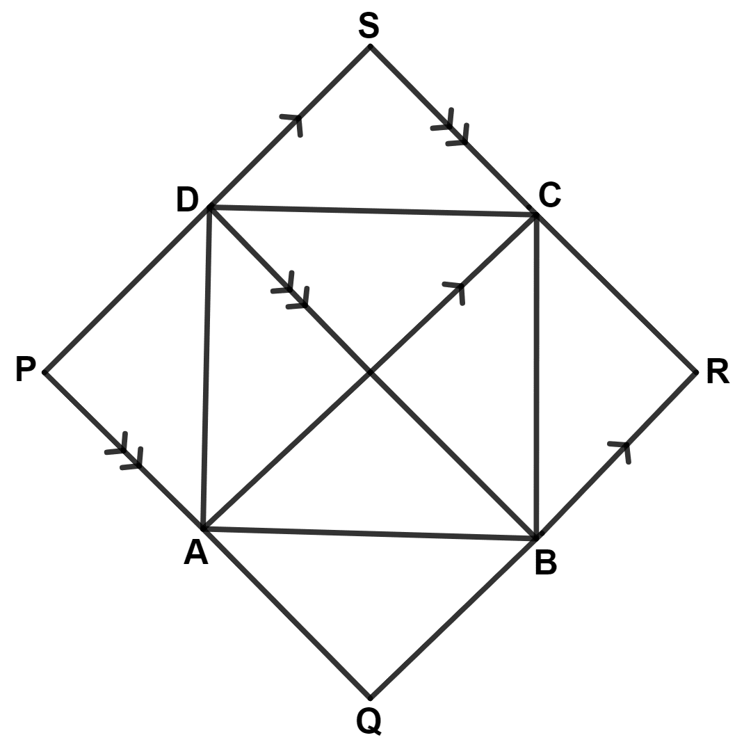 In the following figure, AC // PS // QR and PQ // DB // SR. Area Theorems, Concise Mathematics Solutions ICSE Class 9.