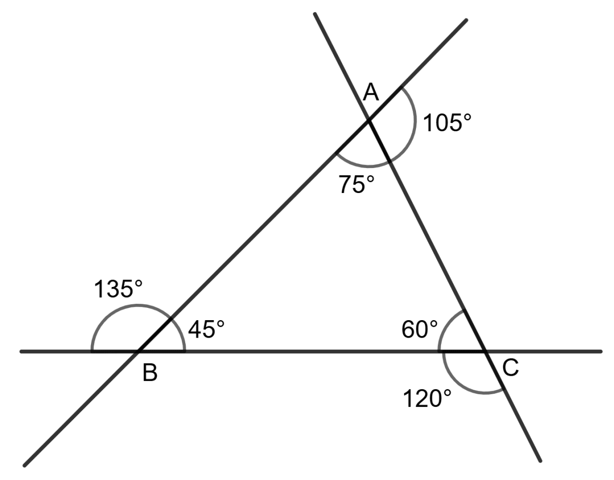 Using the information in the given figure, we get BC > AB > AC. Assertion Reasoning, Concise Mathematics Solutions ICSE Class 9.