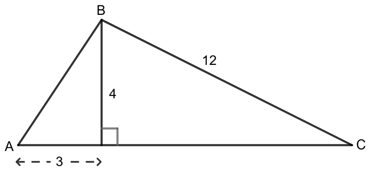From the following figure, find the values of : Trigonometrical Ratios, Concise Mathematics Solutions ICSE Class 9.