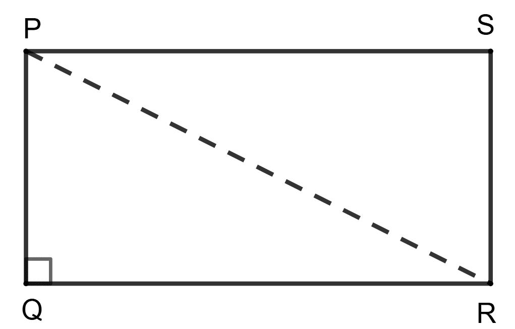 In a quadrilateral PQRS, ∠Q = ∠S = 90° then prove that 2PR2 - QR2 = PQ2 + PS2 + SR2. Pythagoras Theorem, Concise Mathematics Solutions ICSE Class 9.