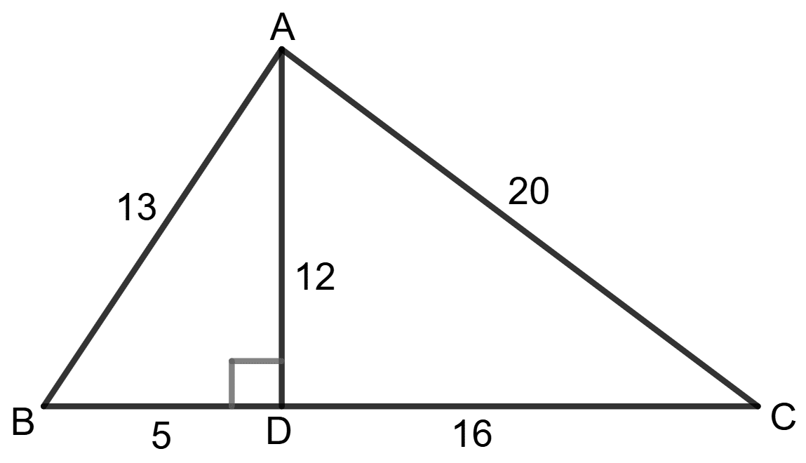 From the following figure, find the values of : Trigonometrical Ratios, Concise Mathematics Solutions ICSE Class 9.