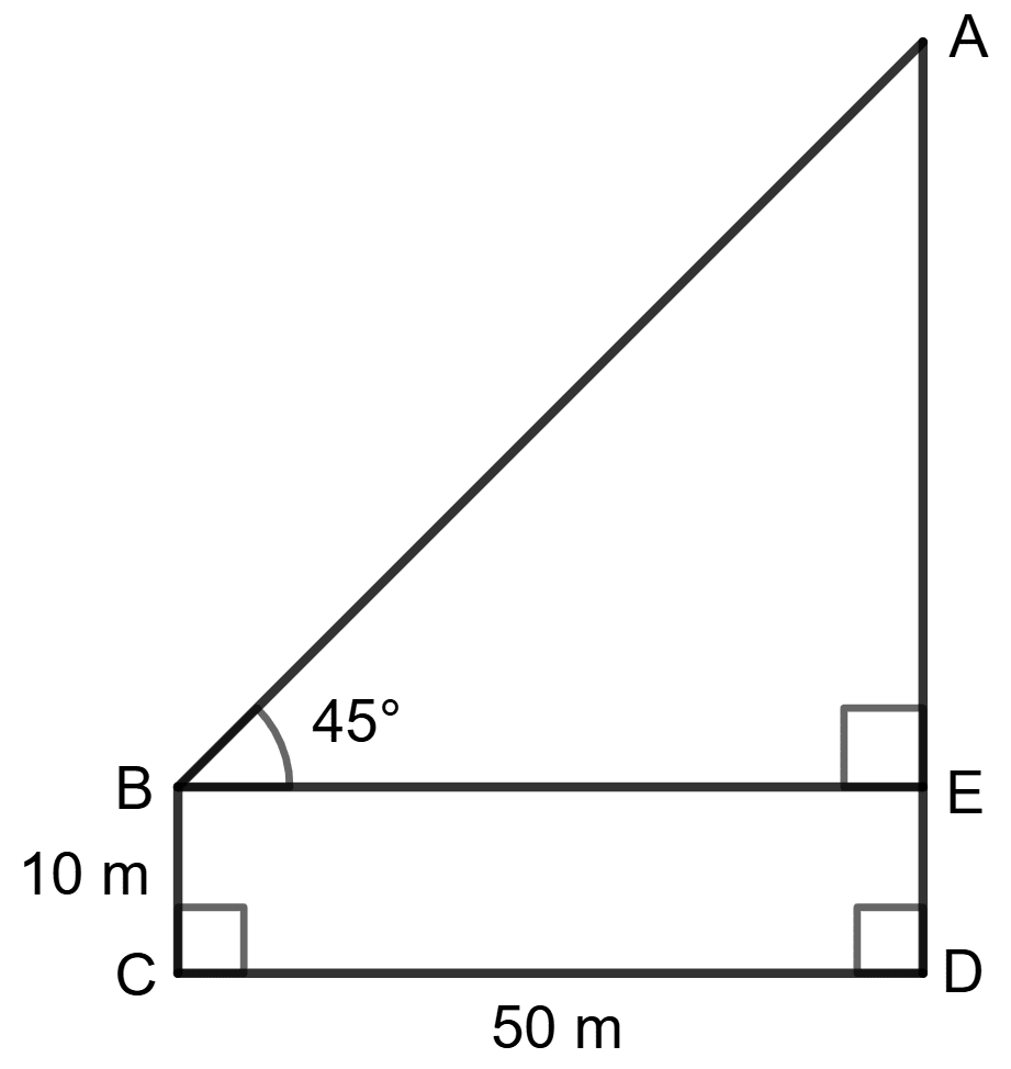 Find AD, if : Solution of Right Triangles, Concise Mathematics Solutions ICSE Class 9.