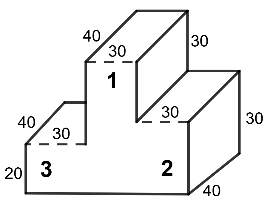 The following figure shows a closed victory-stand whose dimensions are given in cm. Solids, Concise Mathematics Solutions ICSE Class 9.