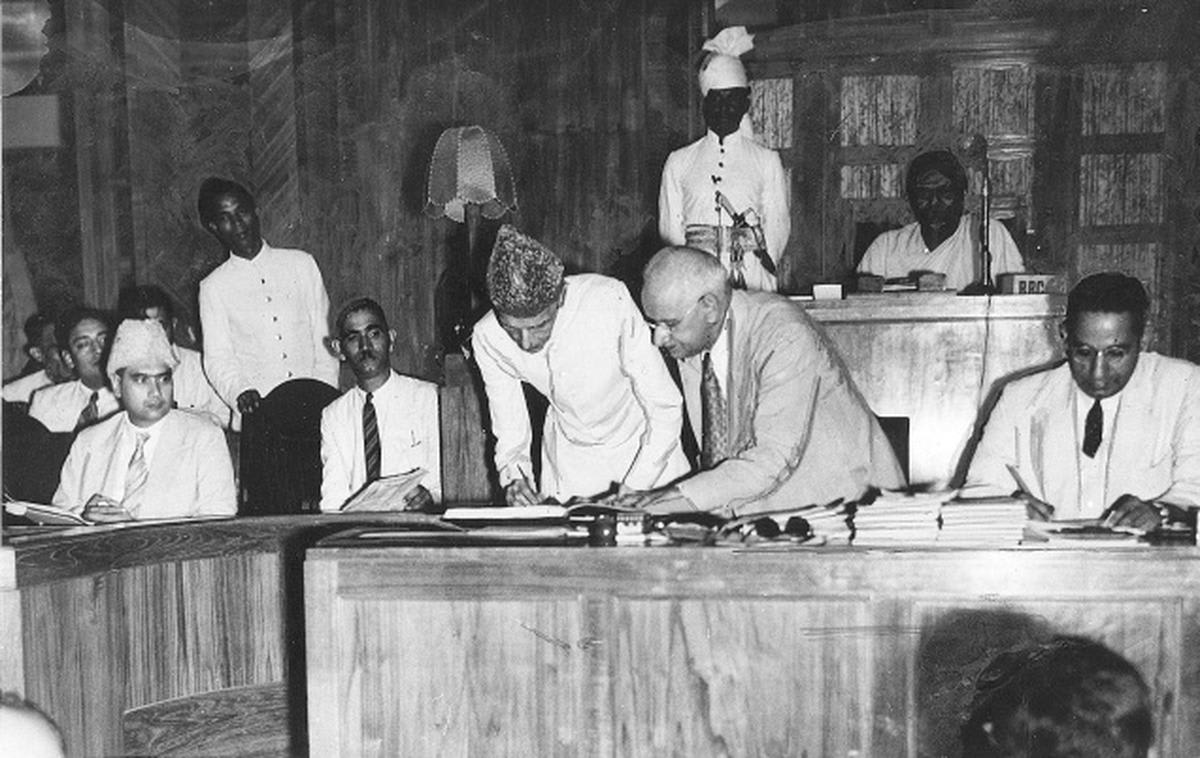 With reference to the picture given below, state any two significant outcomes of the pact signed in 1916 between the Indian National Congress and the All-India Muslim League. Competency Focused Practice Questions History and Civics Solutions ICSE Class 10.