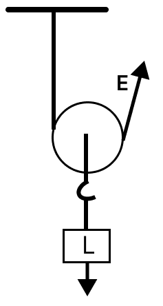 The diagrams below show four pulley systems. State which of the statements following the diagrams is true. Physics Competency Focused Practice Questions Class 10 Solutions.