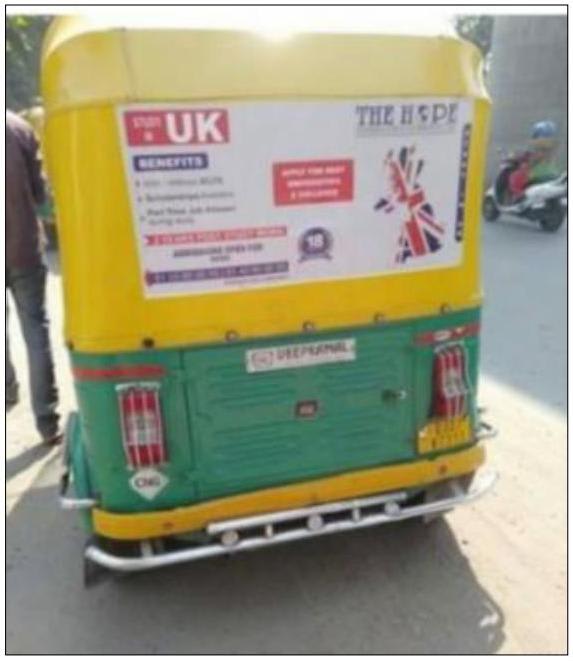 What does CNG seen in the below picture mean? (b) Give a reason why CNG is being used in auto rickshaws these days. Competency Focused Practice Questions Geography Solutions ICSE Class 10.